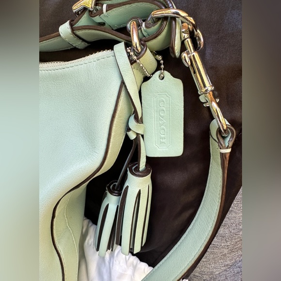 Coach Legacy Courtney mint green vintage crossbody bag with wallet - Picture 4 of 13